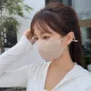The three-color silicone reusable sun protection mask is soft, skin-friendly, breathable and dust-proof details Picture